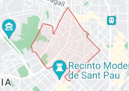 Map 08041 — El Guinardó (Barcelona)
